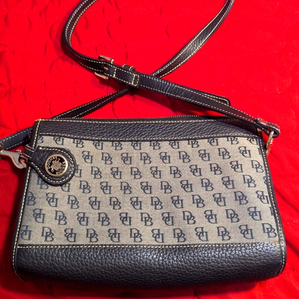 Dooney & Bourke Signature Mini Zip-Top Purse